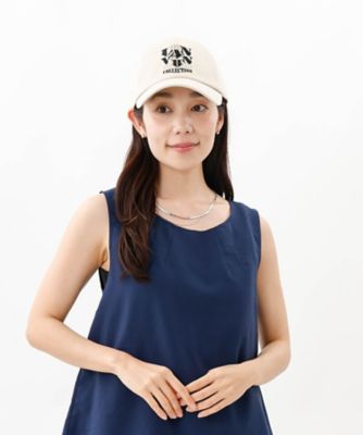 JLロゴ刺しゅうキャップ 4LVS 11458 | LANVIN COLLECTION
